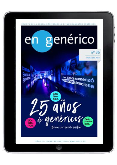 Revista en genérico Nº 36 - Aspiramos a situar España como un país líder en medicamentos genéricos